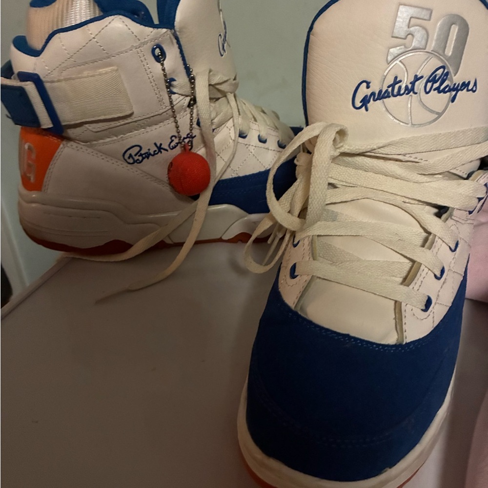 Bright Royal Blue Lace-Up Athletic Sneakers